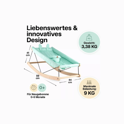 Bild von Wolkenwippe Mintgrün | 0–6 Monate