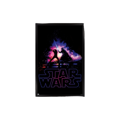 Star Wars Poster im schwarzen Rahmen - Duel – Hauptbild