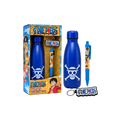 One Piece Geschenkeset - Wasserflasche und Stift – Hauptbild