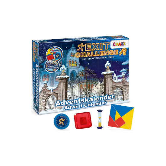 Bild von CRAZE EXIT Challenge Adventskalender - Das verwunschene Haus