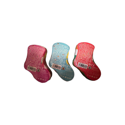 Trendhaus Zauber-Socken Magic socks Glow in the Dark – Rückseite und Produktinformationen